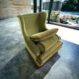 Vintage green single-seater / armchair / club chair
