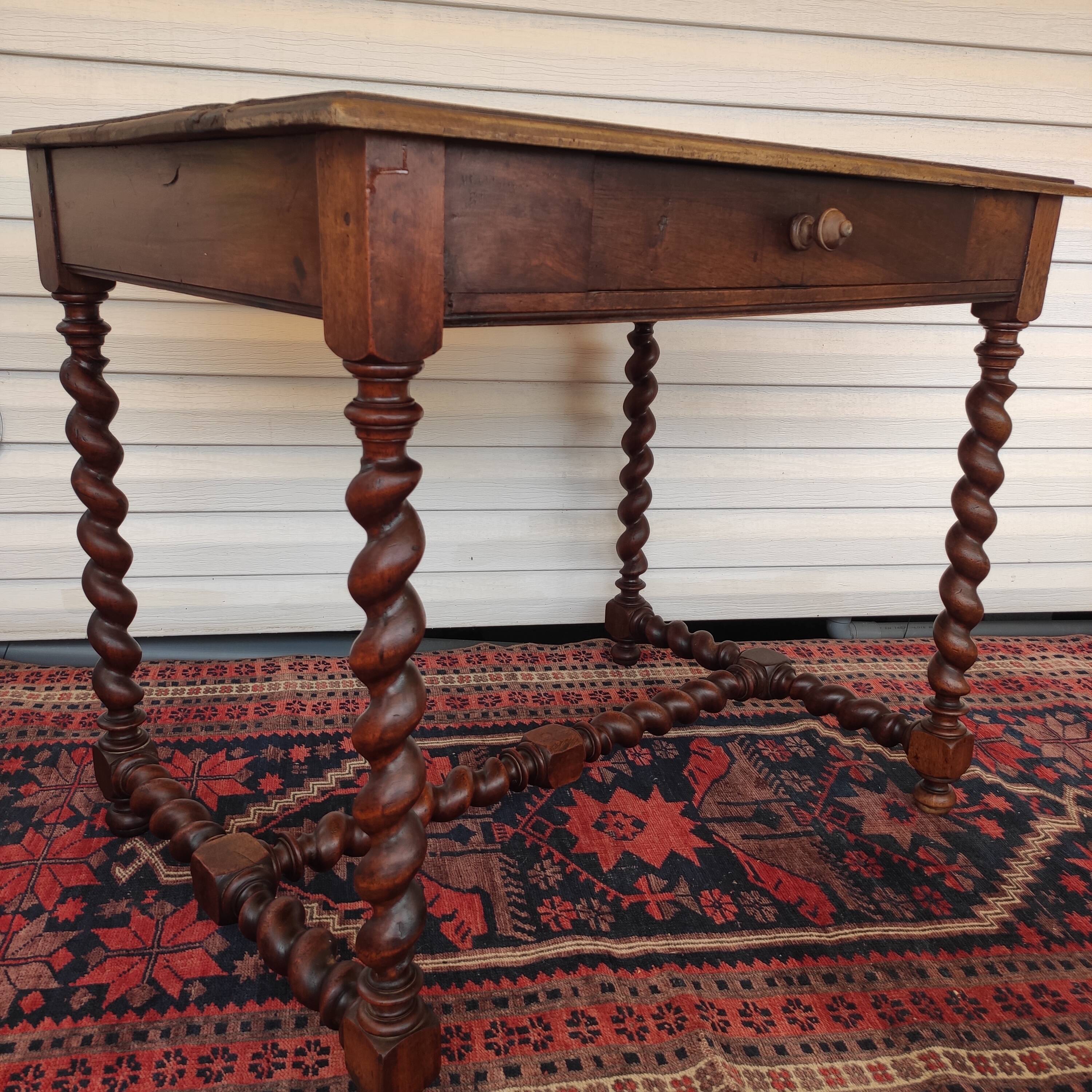 Old office table Louis XIII style