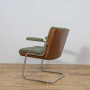 Chrome and Teak Chairs by Gordon Russell, United Kingdom, 1970s, Set of 4