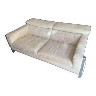 Leather sofa from the XXL brand, designer sofa