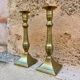 Bougeoirs en laiton