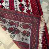 Ancien tapis oriental - 132 x 88 cm