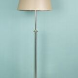 Brass and glass floor lamp