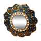 Round worked mirror