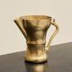 Antique brass jug, 19th century.