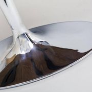 Mid-Century Dining Table in Walnut and Chrome by Kovona, Czech, 1960s