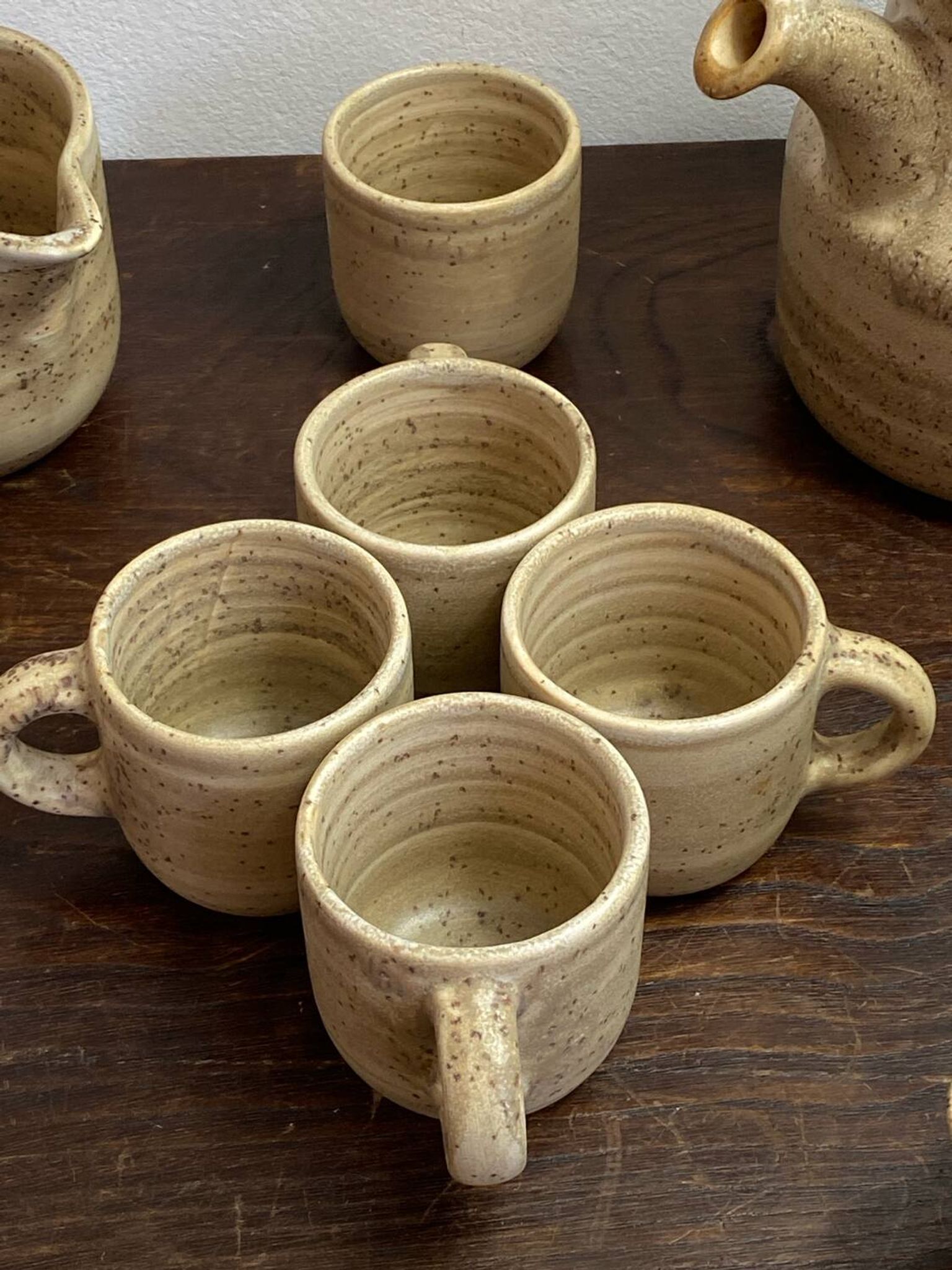 Niderviller stoneware coffee/tea service
