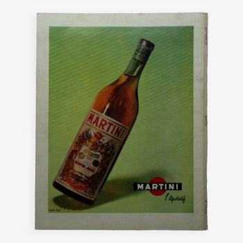 Ancienne publicité Martini- années 50