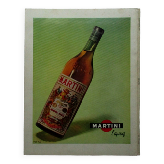 Ancienne publicité Martini- années 50