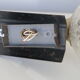 Wall lamp teak metal and glass
