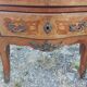 Curved commode in rosewood, Louis XV style.