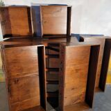 Commode sculptée en chêne massif XIX ème