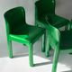 Set of 4 Carlo Bartoli Model 4875 chairs for Kartell, Italy 1970