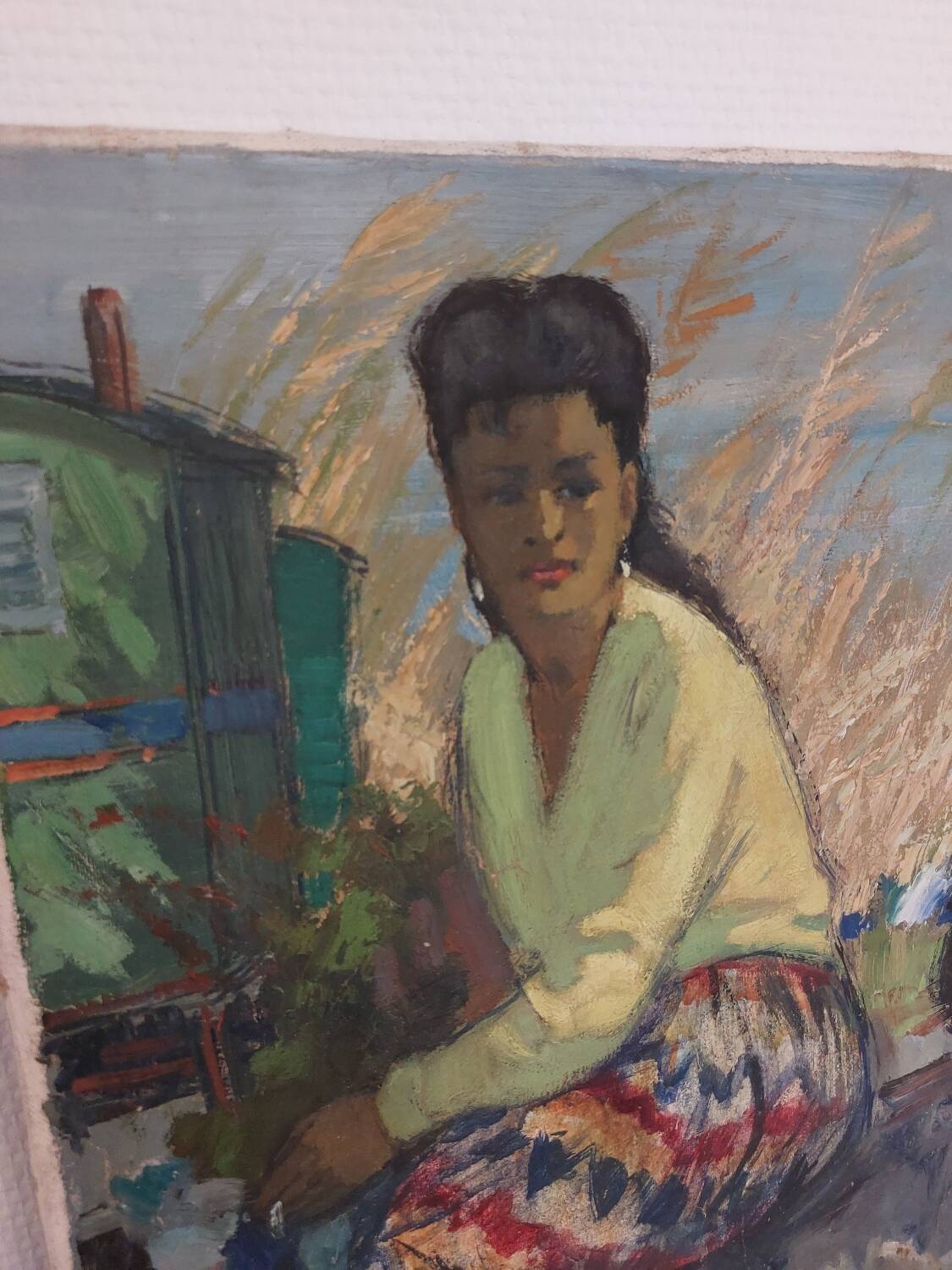 Portrait of a Gypsy Woman