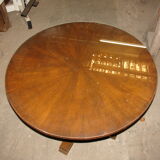 End table in oak era Art Deco