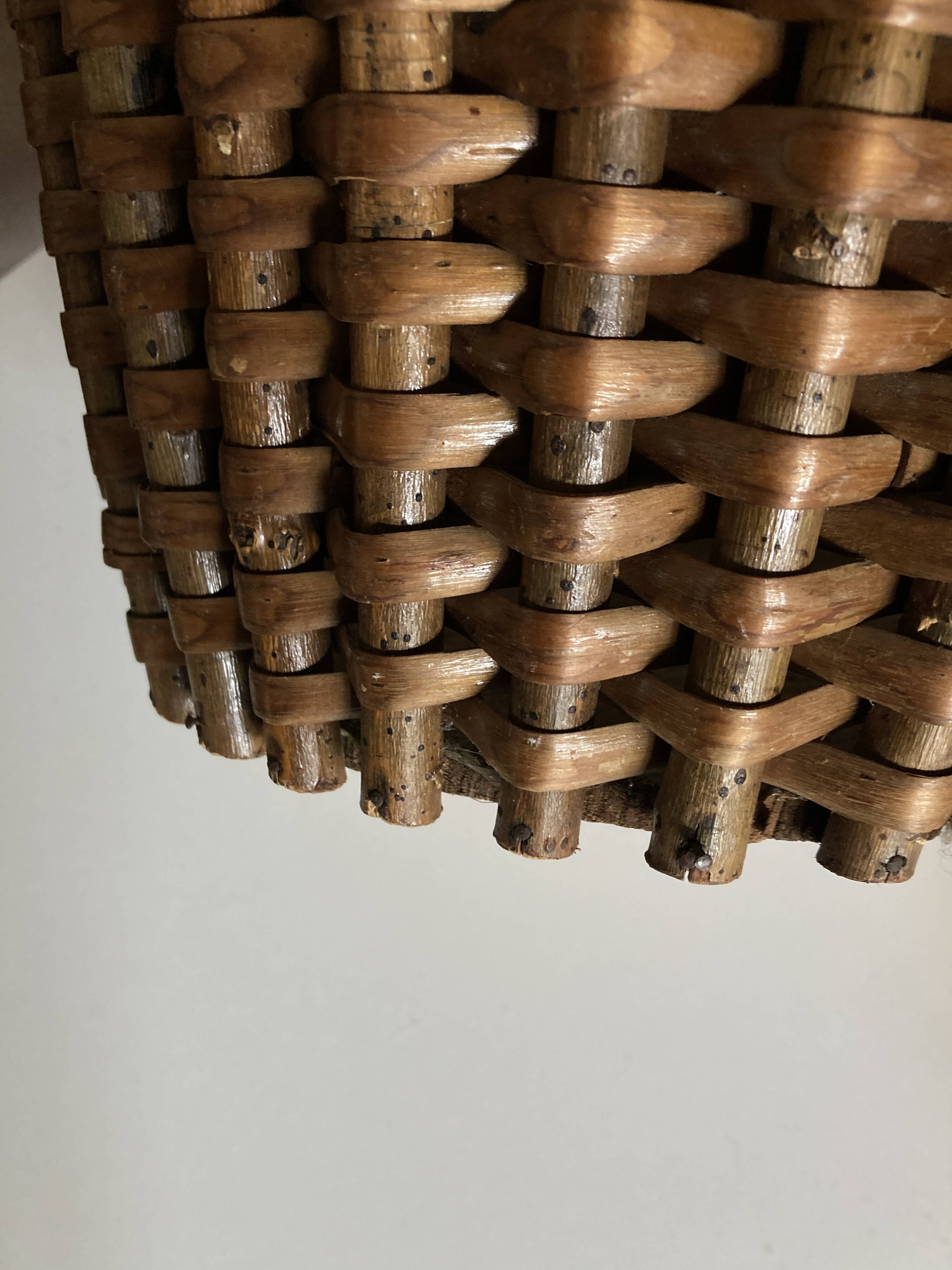 XXXXL wicker flowerpot 1950