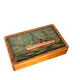 Wooden cube game in original box, antique game, early 20th century