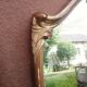 Louis XV-style golden mirror