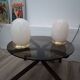 Duo of Egg lamps from Murano 1970s