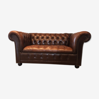 Canapé chesterfield vintage