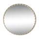 Miroir rond biseauté Art Déco 39cm x 39cm