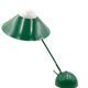 Lampe de table verte Space Age, Italie années 1970