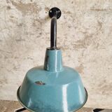 Old garden lamp vintage green wall lamp enamel