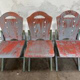 Chaises Pieds Compas