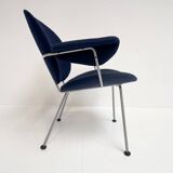 Dark bleu Kembo armchair by W.H. Gispen for Kembo, after 2000
