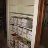 White cabinet