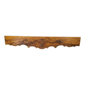 Boiserie, fronton d'ornementation intérieur, XIXe s.