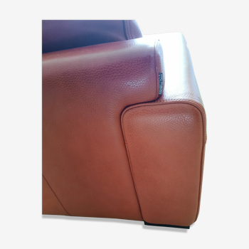 Rochebobois leather armchair