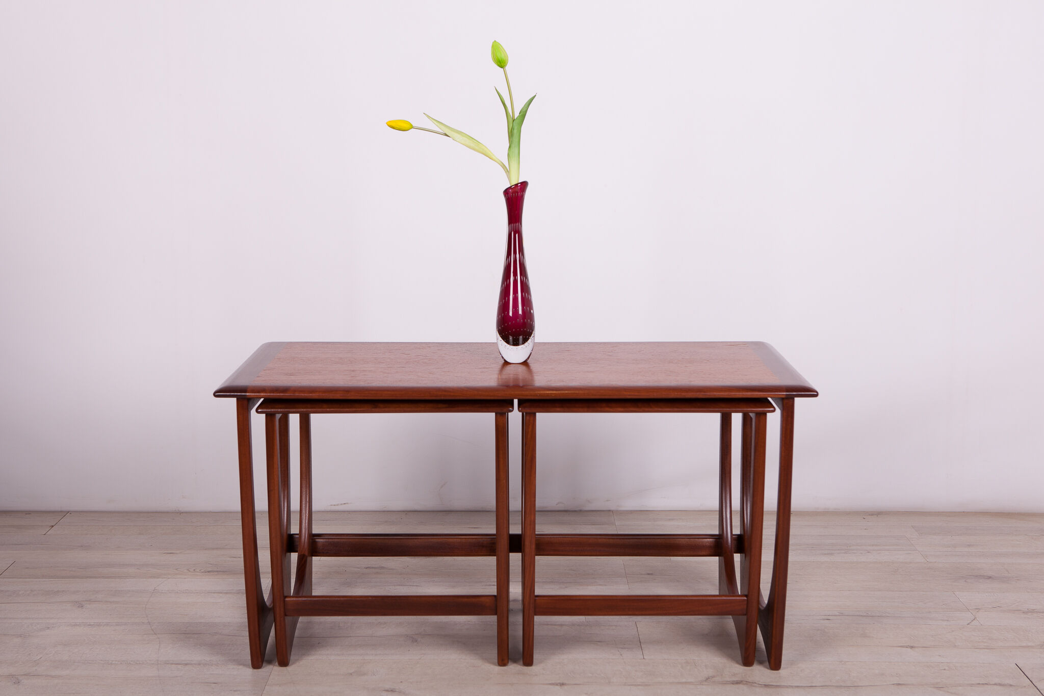 Nesting tables by victor wilkins for g-plan, 1960s, set of 3