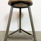 Grey Industrial Workshop Stool, 1960s