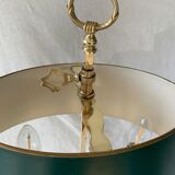 Lucien Gau's gilded bronze water bottle lamp Directoire style, 20th century