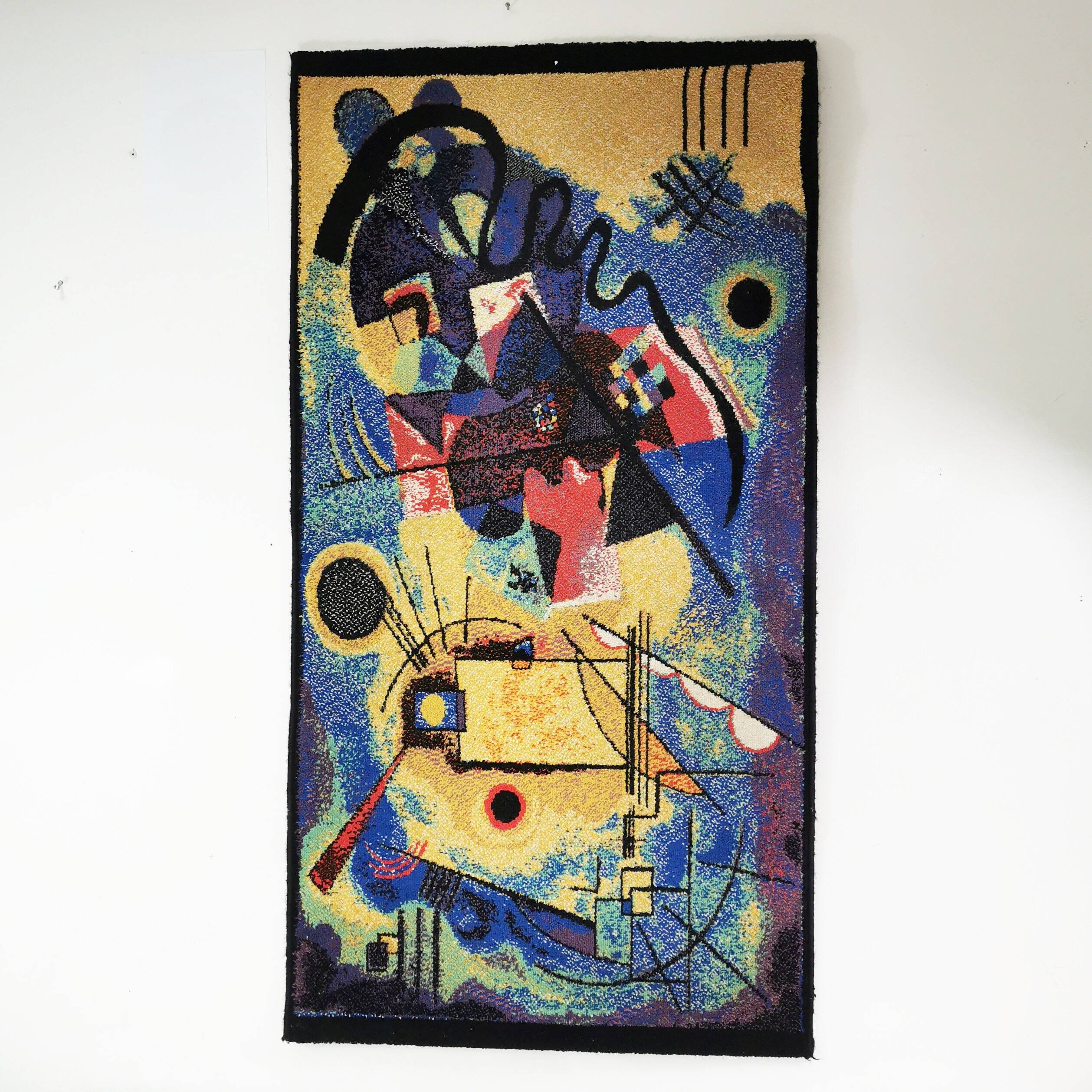 Carpet with a composition by Wassily Kandinsky, Shahbano, Germany 1980s
