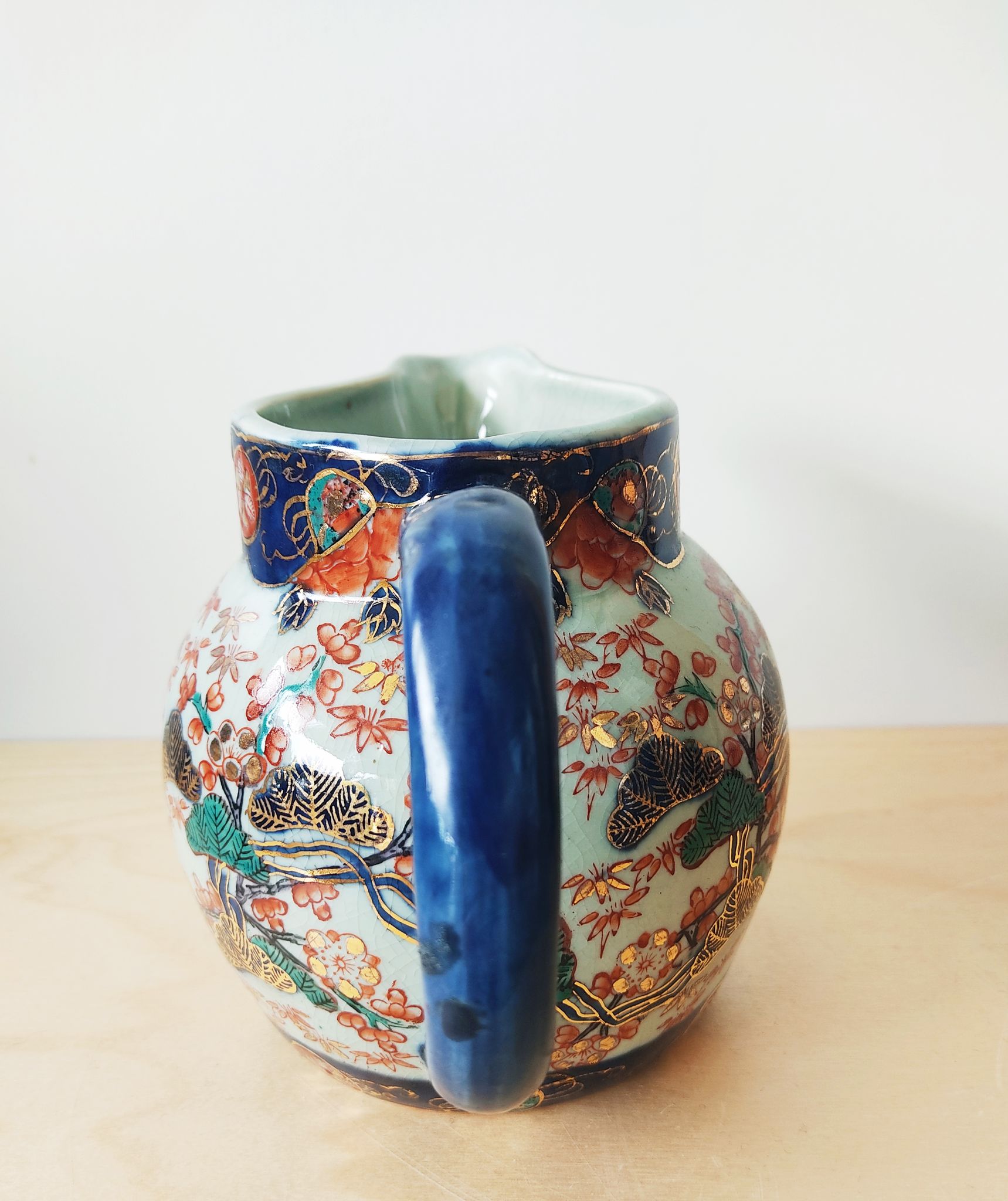 Ironstone China imari jug