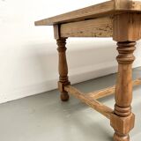 Oak and cherry table – 1970s