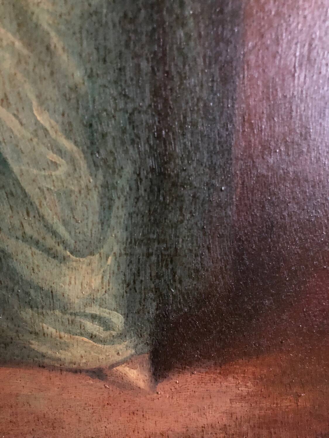 Oil on panel Young aristocrat