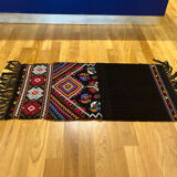 Old anatolian rug for sofa