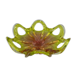 Czech Art Glass Bowl by Josef Hospodka for Chribska Glassworks, 1960's