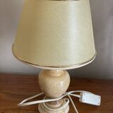 Pink marble lamp