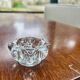 4 bougeoirs en verre