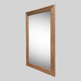 1940 beveled mirror solid raw oak 74x104