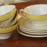 lot of old cups and saucers