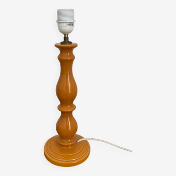 Lampe céramique Kostka caramel