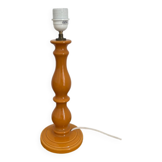 Lampe céramique Kostka caramel