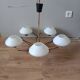 Lustre opaline et laiton