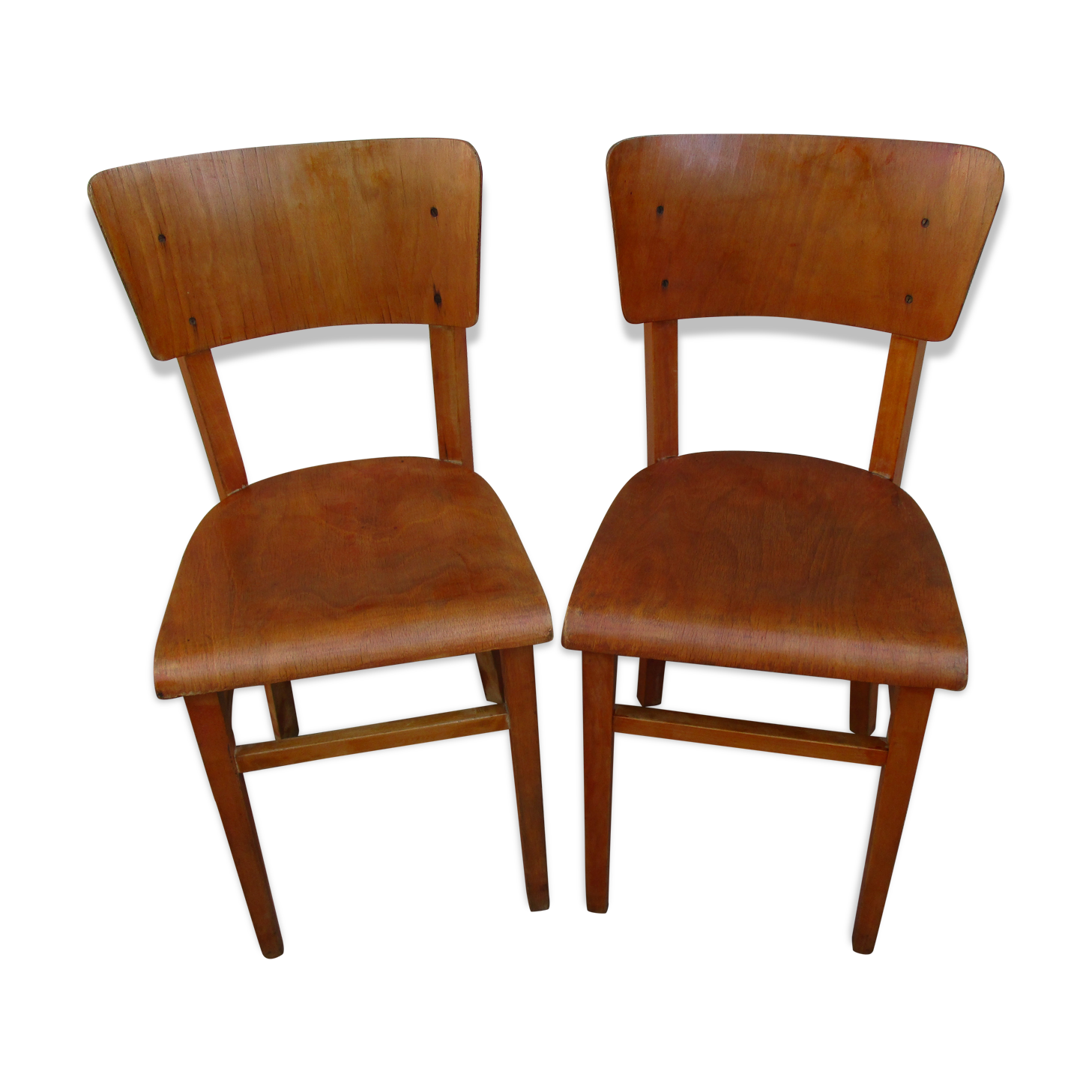 pair of Thonet bistro chairs
