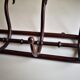 Vintage wooden wall coat rack
